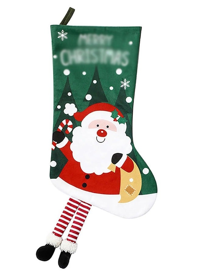 Brain Giggles Brain Giggles Hanging Sock Decoration Non-woven Fabric Hanging Ornaments Large Gift Bag Party Home Decoration  - Image 1