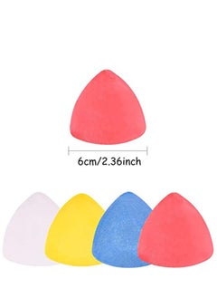 KASTWAVE Tailor's Chalk, Sewing Chalk, Triangle Chalks, Fabric Marker Chalk Dressmakers Tailor Chalk Sewing Tool for Tailoring, Sewing, Quilting, Crafting, Notions, Fabric Marking DIY Make Clothes  - Image 2