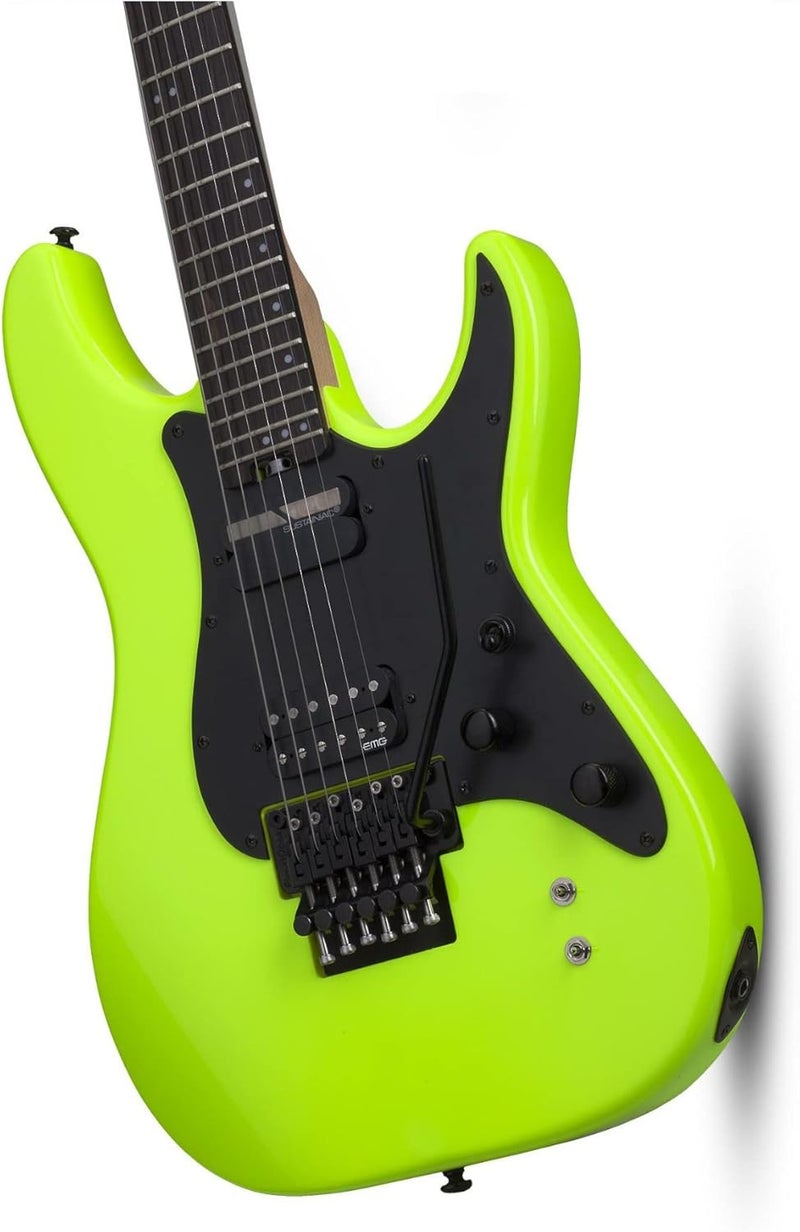 Schecter جيتار كهربائي صلب شيكتر 1289 بلون أخضر البتولا - Image 4