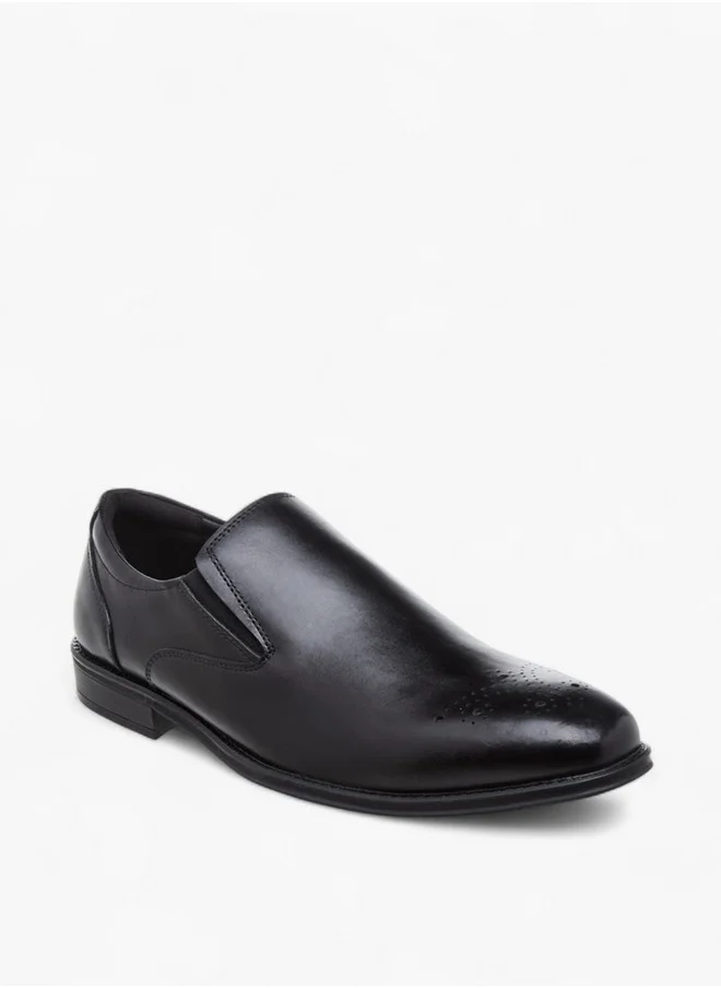 دوتشيني Men's Textured Slip-On Loafers