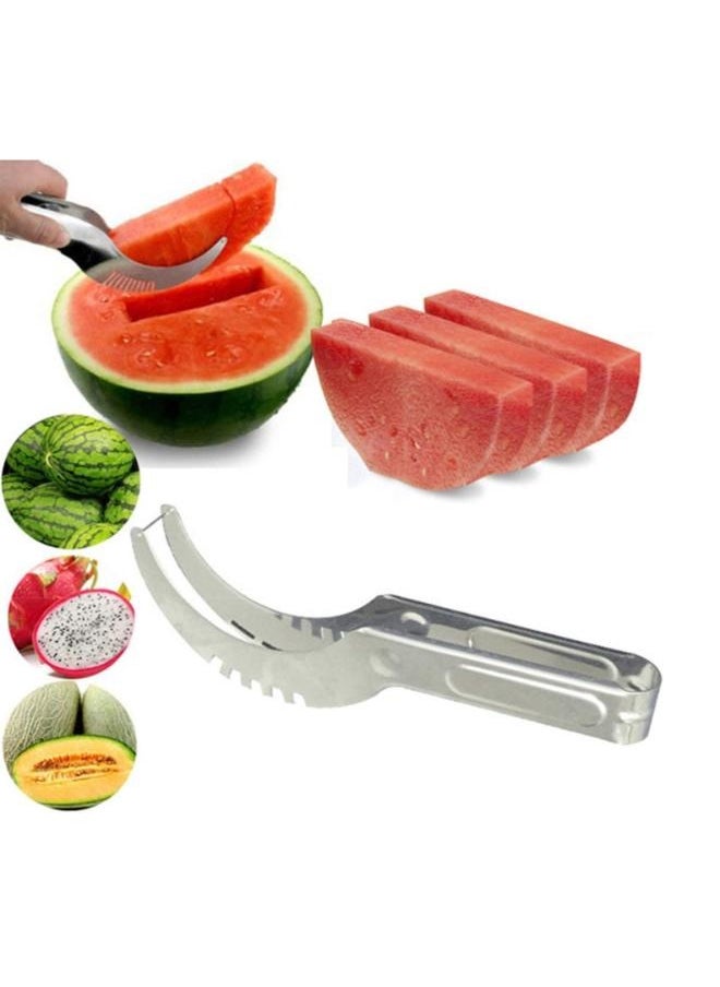 Novita Stainless Steel Watermelon Slicer, Silver  - Image 1