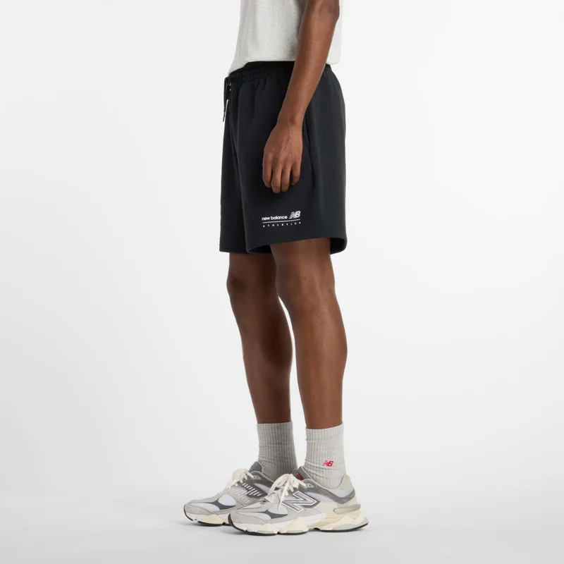 نيو بالانس Linear Graphic French Terry Short 7"