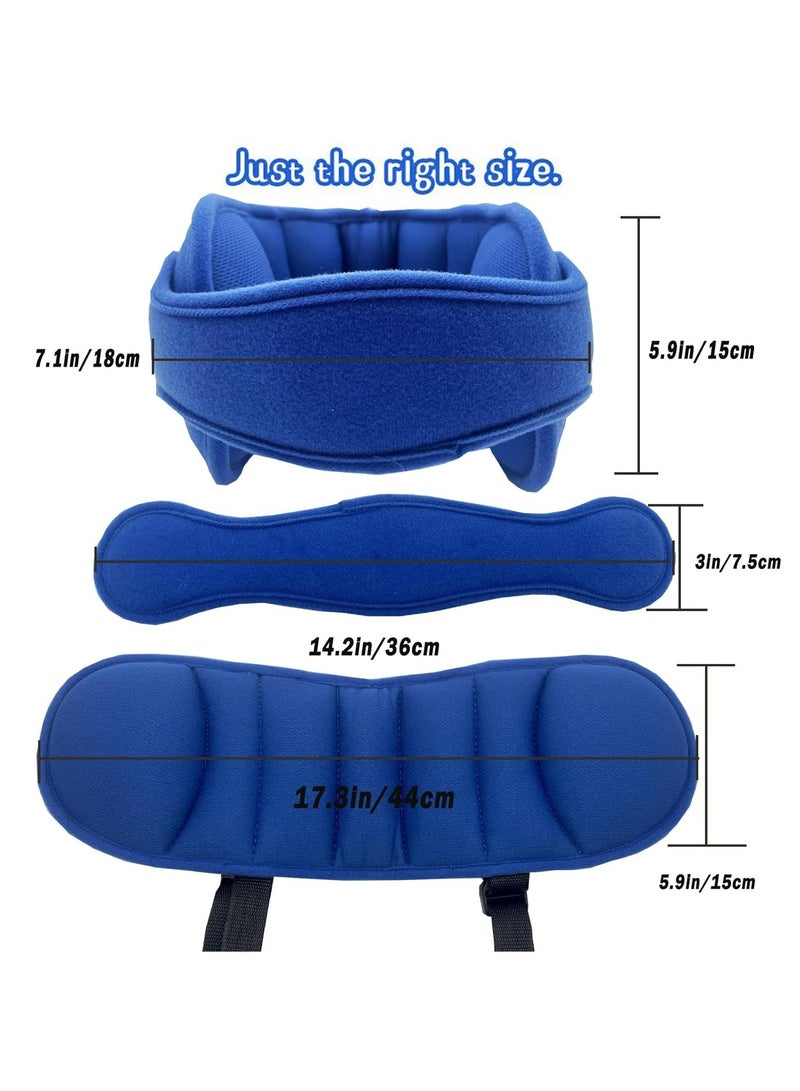 Oasisgalore Baby head protector Car Seat Cover Head Support Band Comfortable Head & Neck Pillow Support - Image 2