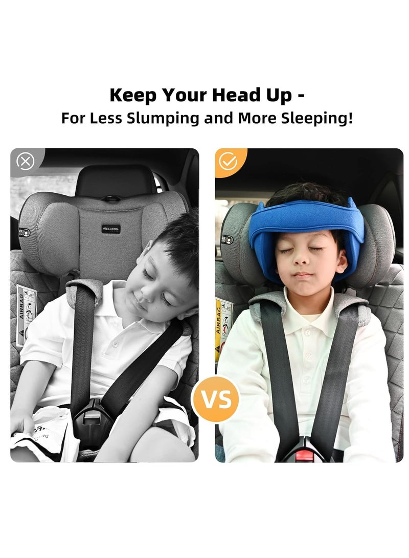 Oasisgalore Baby head protector Car Seat Cover Head Support Band Comfortable Head & Neck Pillow Support - Image 4