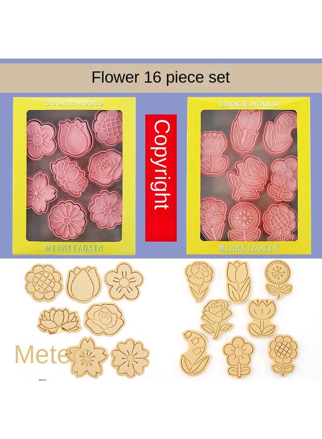Bluejw Cartoon Biscuit Mold Household 3D Watermelon Press Cutting Mold Handmade Cookie Sugar Biscuit Bakers Full - Image 1