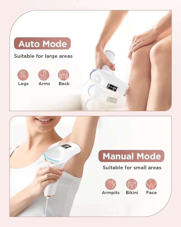 JOOYEE 999900 Flashes IPL Hair Removal Safe Permanent Painless Epilator Face Body Arms Leg Whole Treament For Men Women Home Use - Image 3