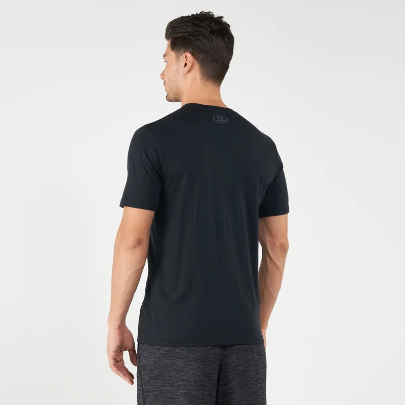 اندر ارمر تيشيرت تيم إشيو وردمارك جرافيك للرجال