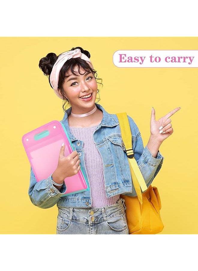 erorex - 2 Pcs File Organizer 13 Pocket Vertical Expanding Folder For A4 Documents Waterproof And Portable Perfect Document Receipt Organizer For Classroom Home Office - Image 1