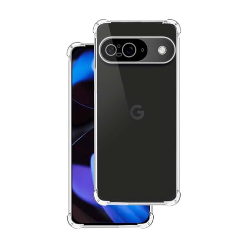 7-Seven 7SEVEN® Back Cover for Google Pixel 9 5G Transparent Mobile Back Case Shock Proof Design Camera Edges Protection Crystal Clear Phone Case Silicon Soft TPU and Flexible Bumper Phone Cover - Image 1