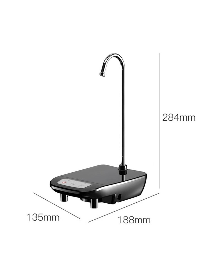 Electric Water Bottle Pump, USB Charging Automatic Drinking Water Dispenser, 30 Days Battery Life, Portable Water Bottle Switch for Universal 1-5 Gallon Bottle, for Home, Office, Travel - Image 4