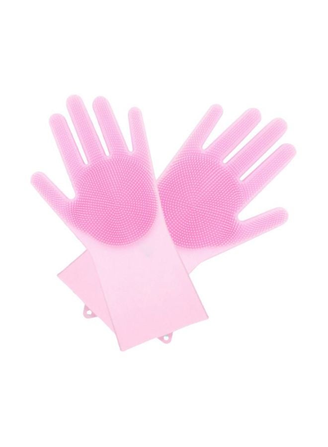 Pack Of 2 Silicone Gloves Pink - Image 3