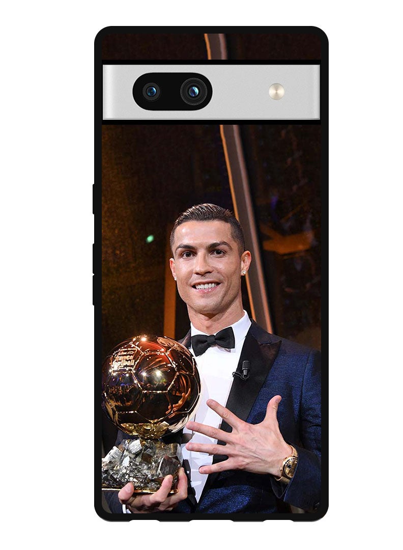 Theodor Protective Case Anti Scratch Shock Proof Bumper Cover For Google Pixel 7a Ronaldo - Image 1