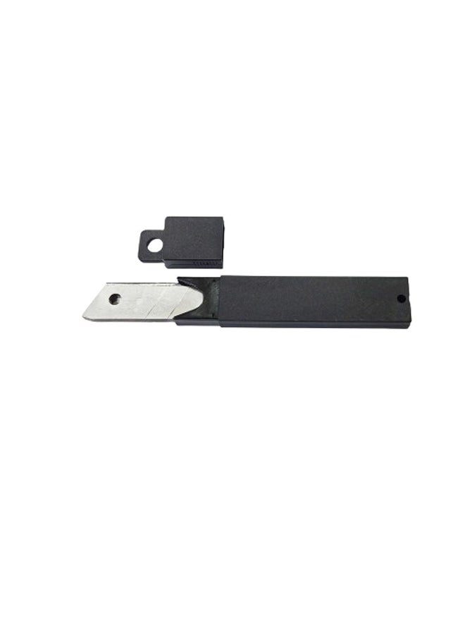 milano شفرة ميلانو من الفولاذ الكربوني 18 مم – شفرة قطع عالية الجودة ومتينة للعمل الدقيق، متوافقة مع سكاكين الاستخدام، مثالية لمشاريع الأعمال اليدوية والصناعية والحرفية بسماكة 0.5 مم (10 قطع/عبوة) - Image 1