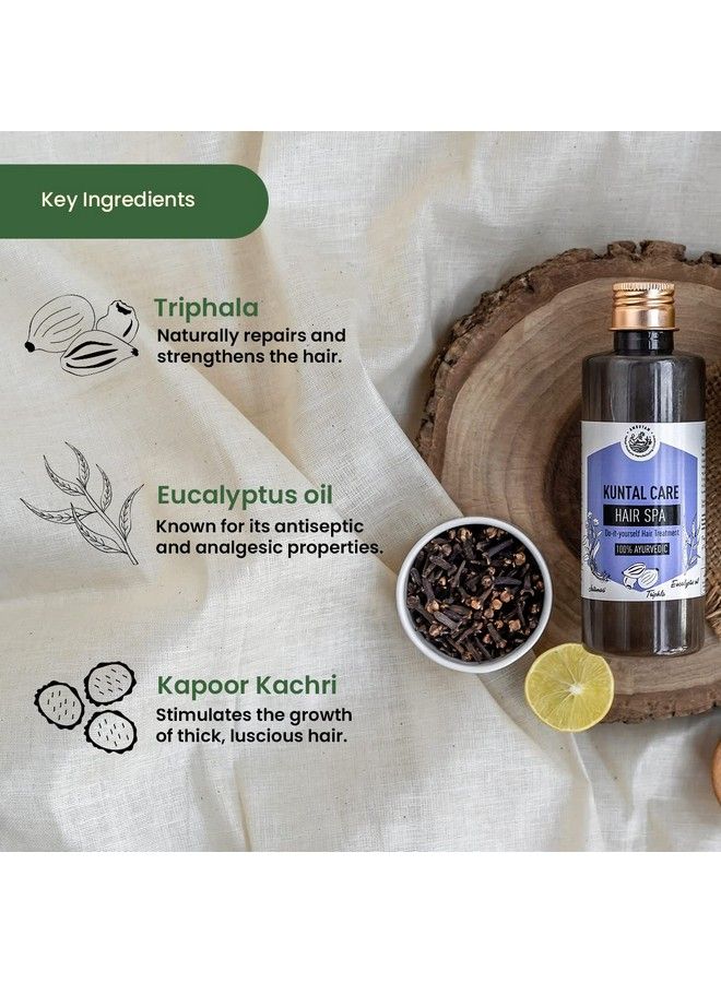 Amrutam Kuntal Care Do It Yourself Hair Spa With Eucalyptus Oil Triphala (200Ml) - Image 4