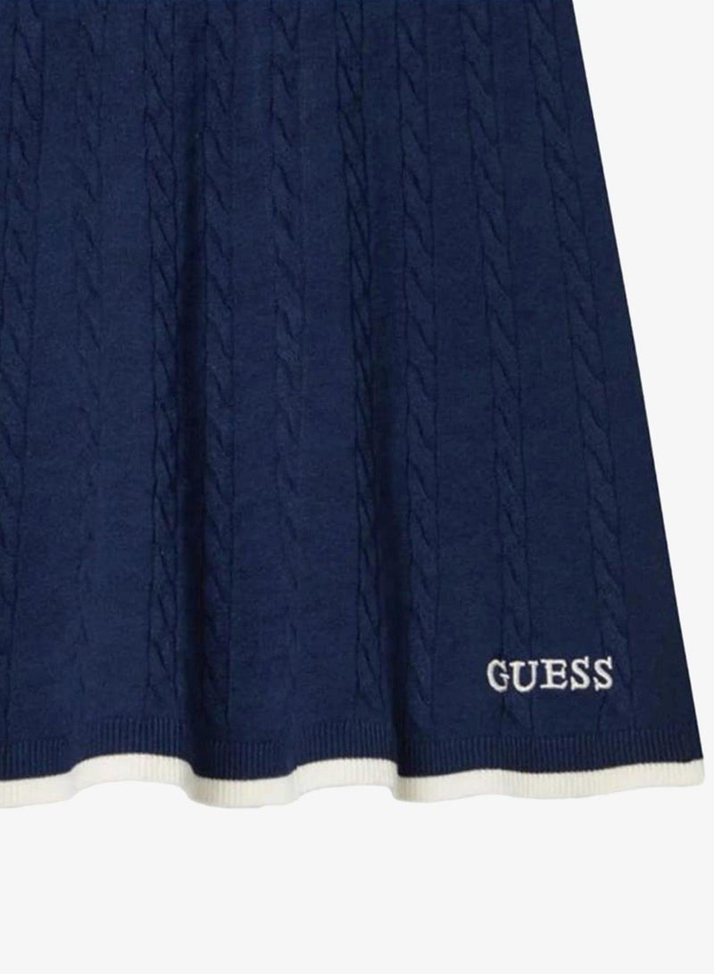 GUESS Youth Pleated Mini Me Midi Skirt - Image 4