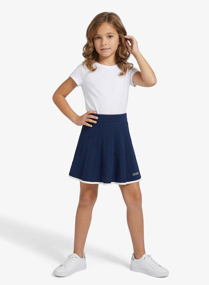 GUESS Youth Pleated Mini Me Midi Skirt - Image 1