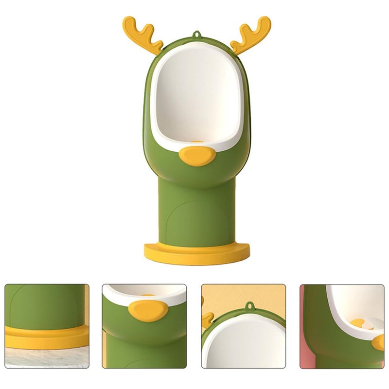 Adjustable Wall Mounted Baby Boy Urinal Potty Trainer Detachable Design Easy to Clean Blue - Image 4