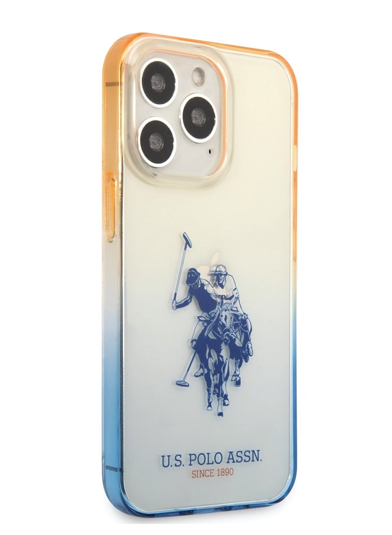 U.S.Polo PC/TPU Case With Dyed Bumper & Horse Logo For iPhone 14 Pro Max - Navy - Image 5