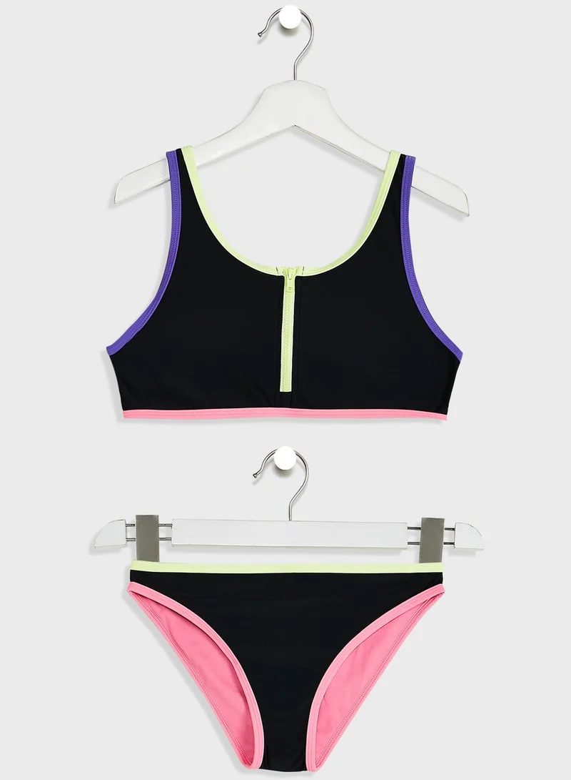 Marks & Spencer Kids Color Block Bikini