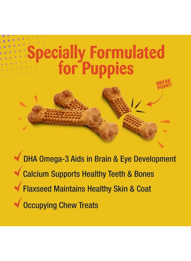 Nylabone Nubz Natural Edible Chew Treats for Puppies, Long Lasting Chews Made in USA, Turkey & Sweet Potato Flavor, Small - Up to 25 lbs. (28 Count) - Image 4