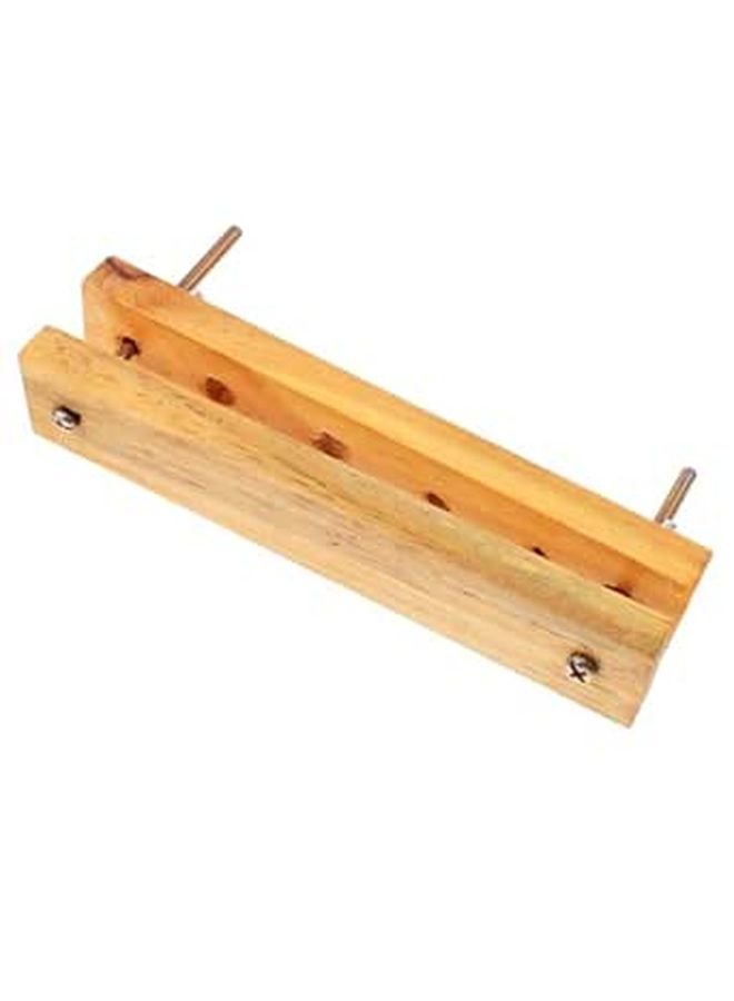Solid Wood Laboratory Punching Splint Stoppers Construction Teaching Instrument Educational - Image 1