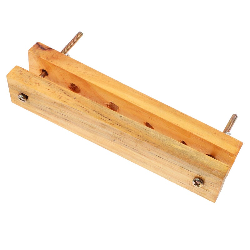 Solid Wood Laboratory Punching Splint Stoppers Construction Teaching Instrument Educational - Image 2