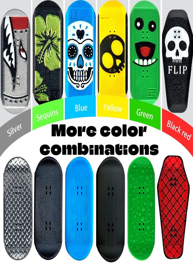 ascavs Magnetic Kickflip Fidget Slider Toy for Adults Mini Flip Fingerboard Skateboard with Storage Crat Portable,Office Desk Toys - Image 5