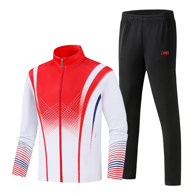Chinese Team Sportswear Suit Men'S And Women'S Sports Students' Training Clothes Martial Arts Coaching Clothes Coat Sports Appearance - Image 1