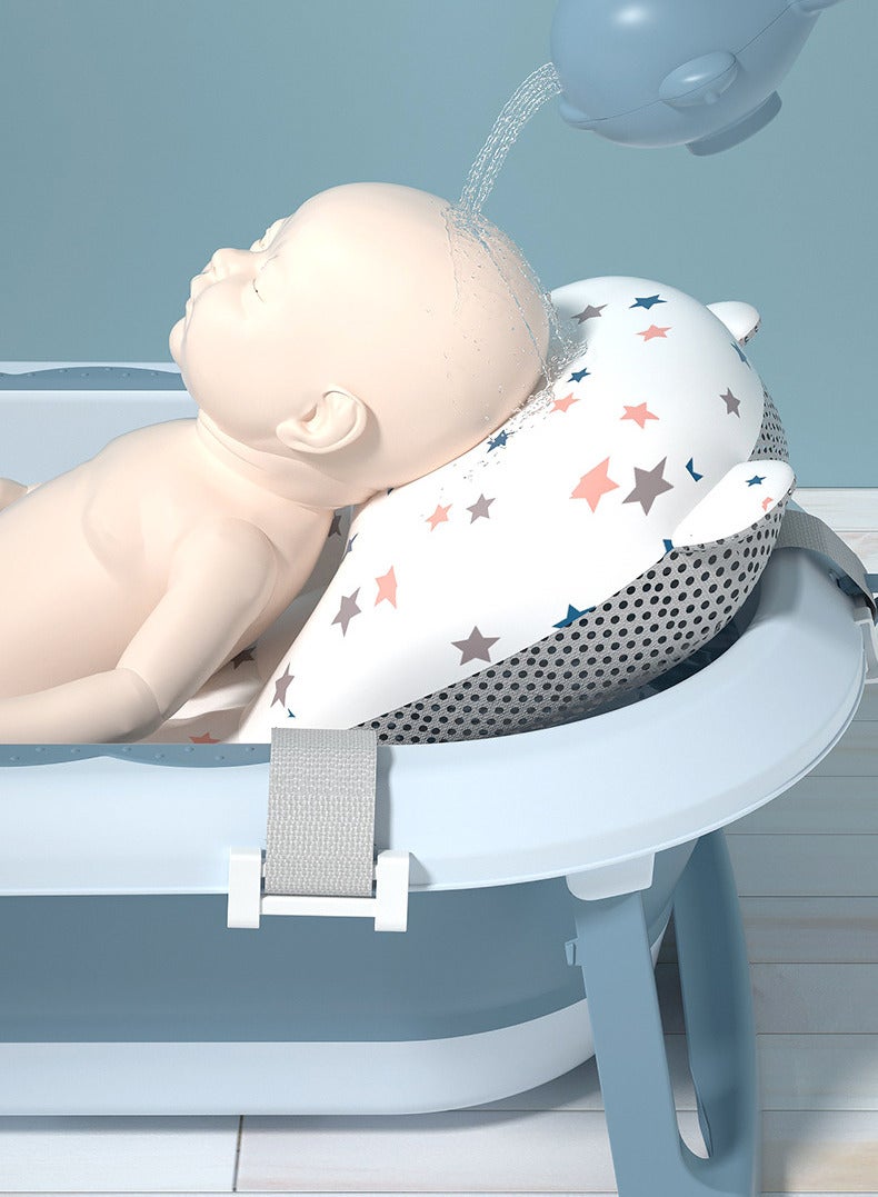 OLUDENIZ Foldable Baby Bathtub with Temperature Sensor – Portable & Non-Slip for 0-9 Years - Image 3