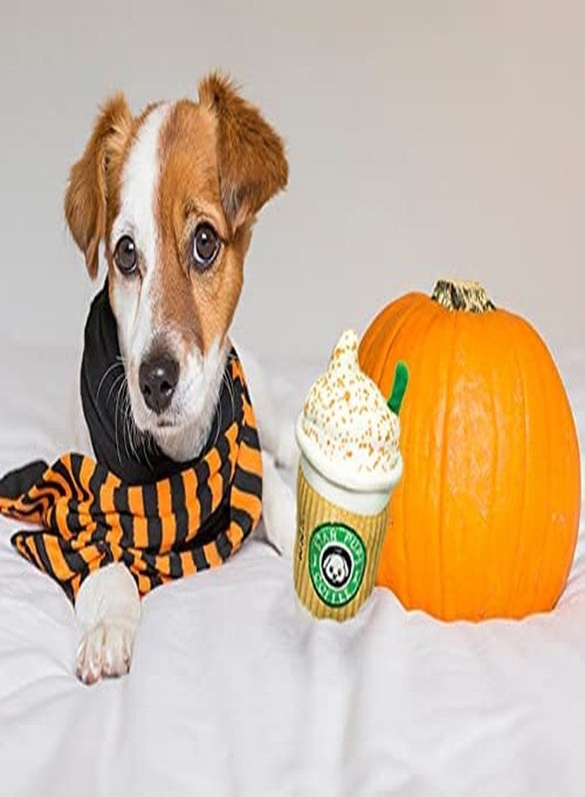 Nestpark Parody Star Pups Coffee Dog Toy Pup'kin Spice Latte - Funny Plush Squeaky Crinkle Dog Toys for Medium, Small and Large for Dog Birthday - Image 5