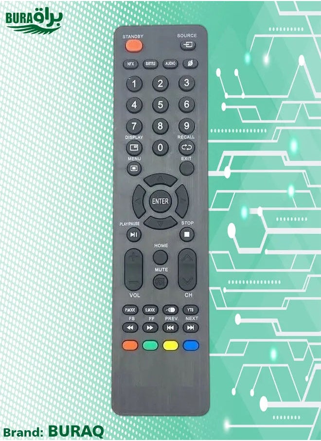 BURAQ - Replacement Remote Control for Impex Smart Tvs - Image 1