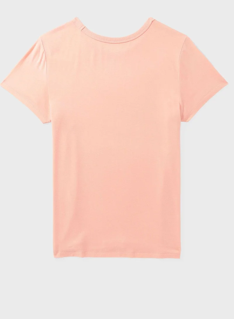 American Eagle Crew Neck Half Sleeve T-Shirt