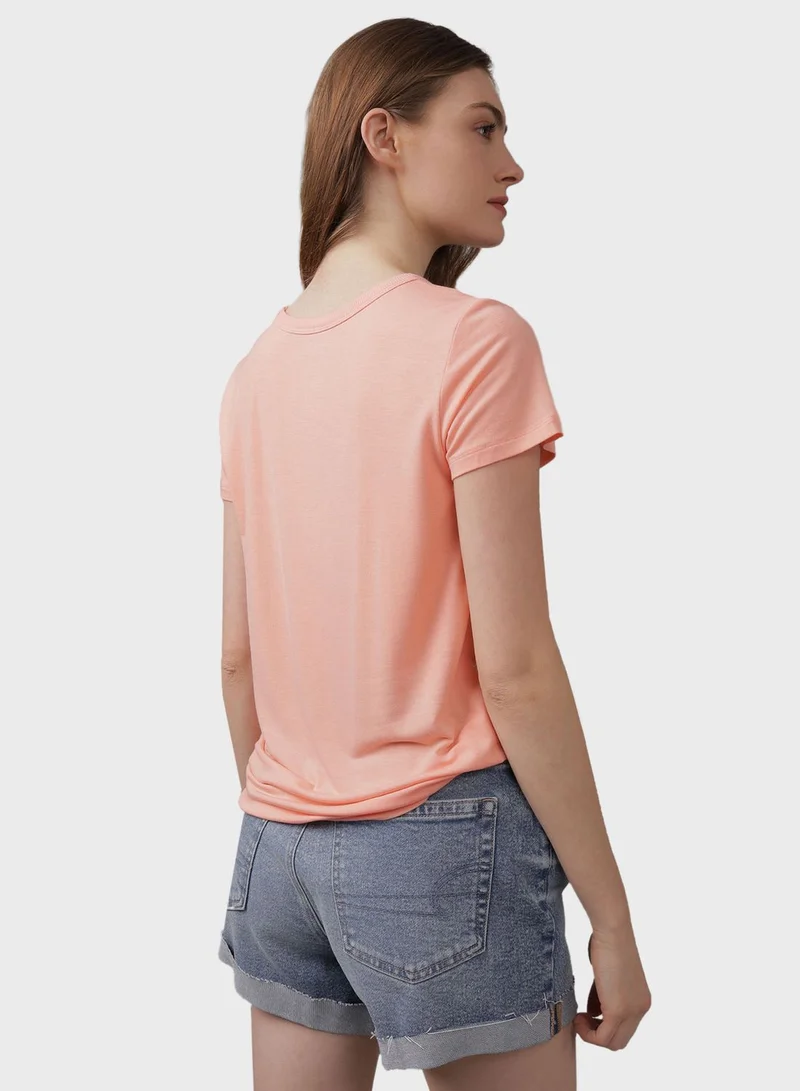 American Eagle Crew Neck Half Sleeve T-Shirt