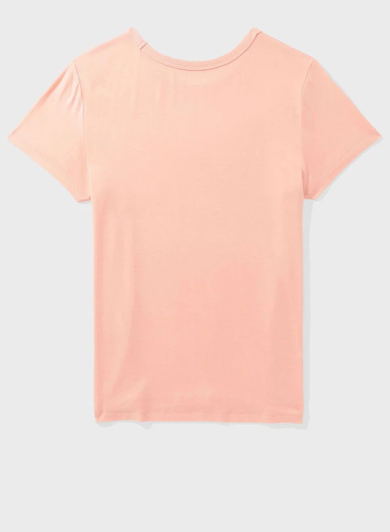 American Eagle Crew Neck Half Sleeve T-Shirt