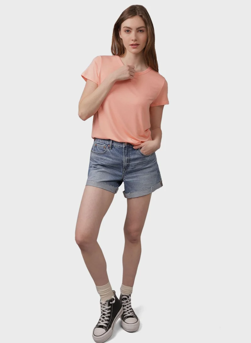 American Eagle Crew Neck Half Sleeve T-Shirt
