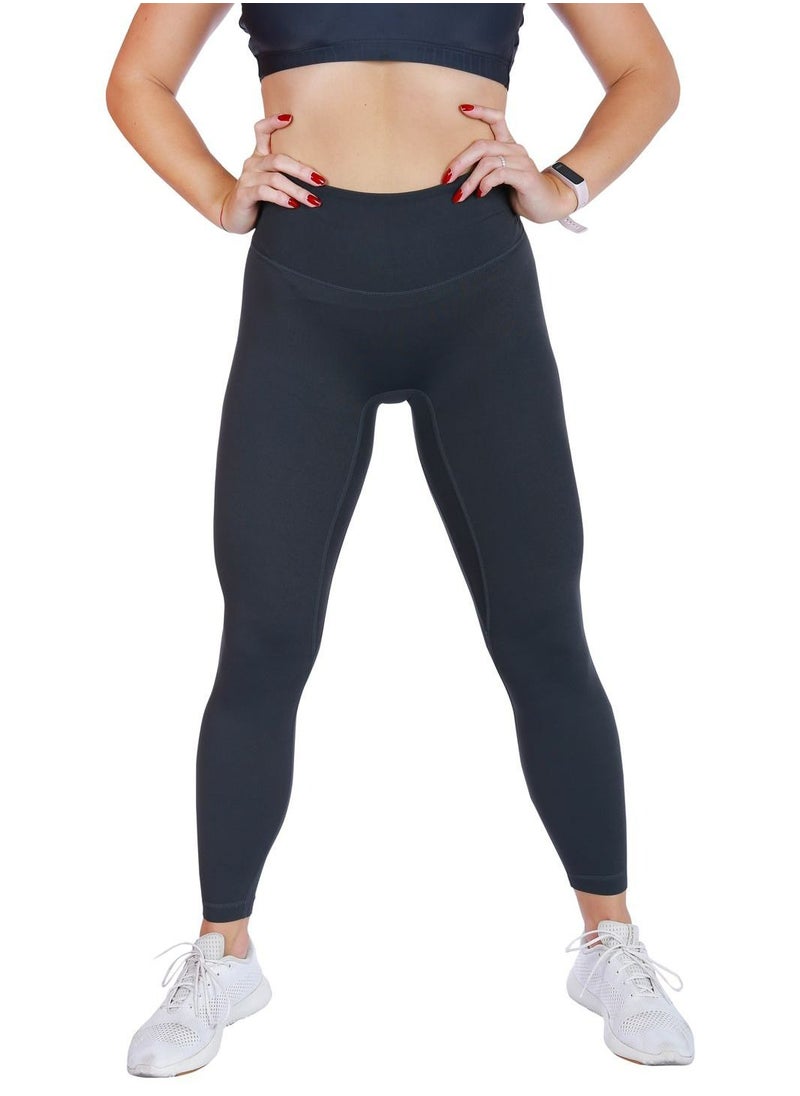 The Team Apparel بنطال ضيق بدون درزات من سمك السلور  - Image 2