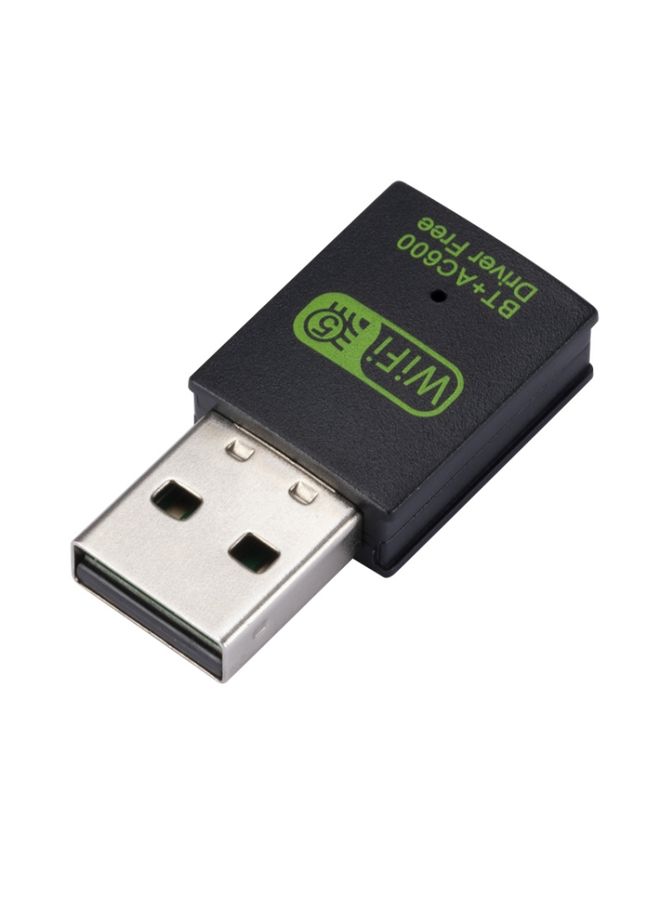 BURAQ 600M Bluetooth WiFi 2 in- 1 USB Network Adapter WiFi Signal Receiver  - Image 1