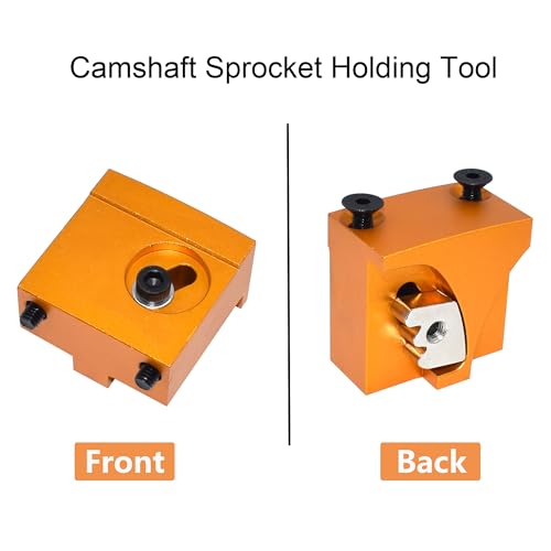 Yuesstloo مجموعة أدوات توقيت محرك يويستلو توربو لسيارات فاوكسهول أوبل شيفروليه أفيو كروز أورلاندو آدام أمبيرا أسترا ج كاسكادا 1.0 1.2 1.4 لتر، مجموعة أدوات قفل تثبيت عمود الكامات مع حقيبة وقفازات - Image 4