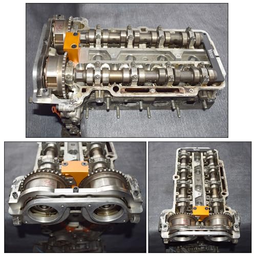 Yuesstloo مجموعة أدوات توقيت محرك يويستلو توربو لسيارات فاوكسهول أوبل شيفروليه أفيو كروز أورلاندو آدام أمبيرا أسترا ج كاسكادا 1.0 1.2 1.4 لتر، مجموعة أدوات قفل تثبيت عمود الكامات مع حقيبة وقفازات - Image 5