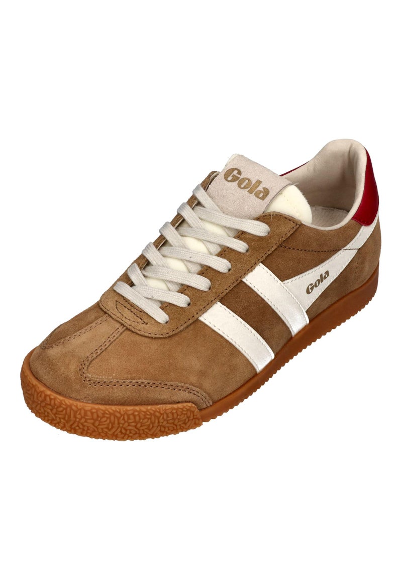 Gola Women's Elan Caramel/Off-White/Deep Red 9 M - Image 1