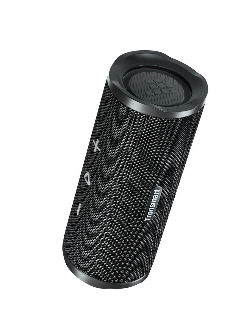 ترونسمارت Tronsmart Mirtune C3 24W صوت ستيريو عالي، مقاوم للماء IPX7، إقران TWS، وقت تشغيل 12 ساعة - مكبر صوت بلوتوث محمول ومتين للاستخدام الخارجي، أسود  - Image 1