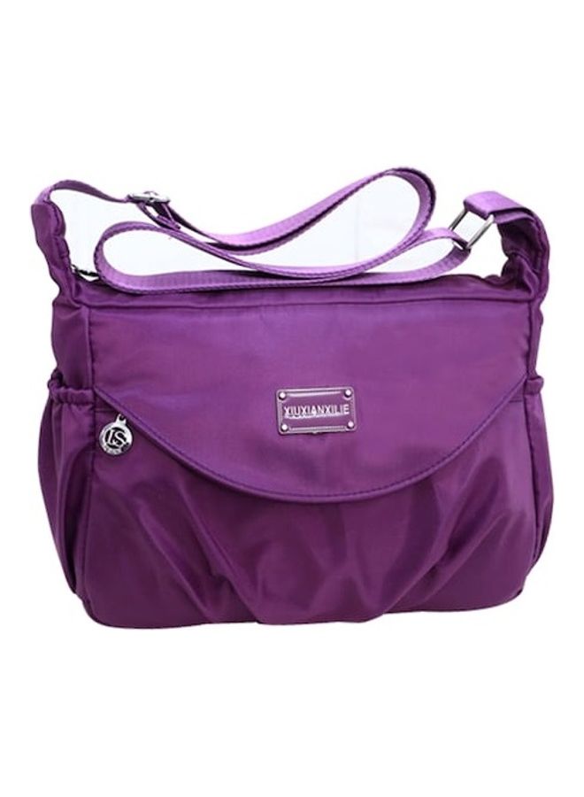 Diaper Bag Simple Solid Crossbody Bag - Image 2