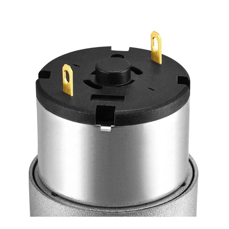 REES52 12V 10 RPM DC Geared Motor Side Shaft - Image 5