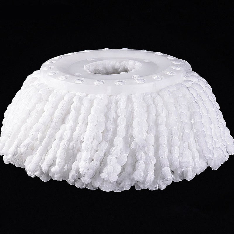 DANGSHAN 3 Pack Mop Head Replacement Spin Mop Replacement Head Microfiber Spin Mop Refills Easy Cleaning Round Shape Standard Size - Image 5
