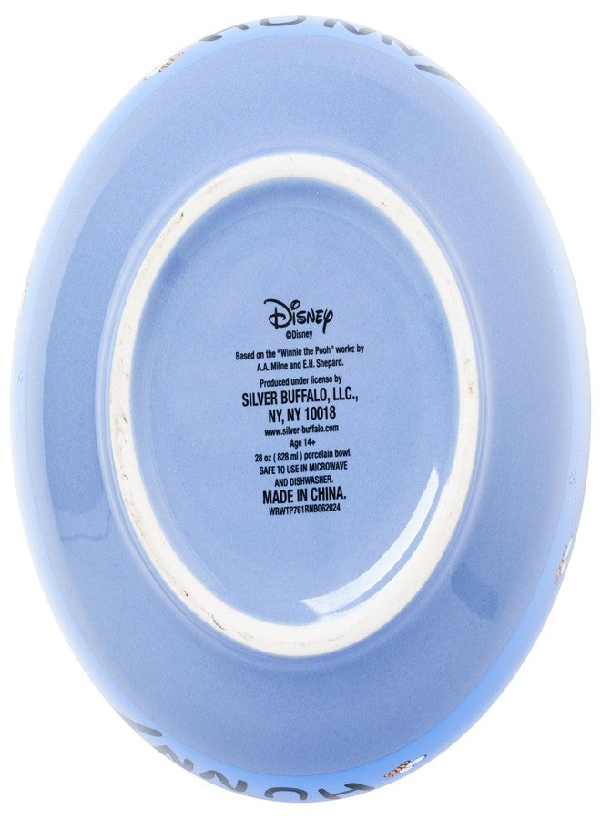 Silver Buffalo Disney Winnie the Pooh Hunny Pot Ceramic Bowl with Color Changing Spoon, 28 Ounces - Image 5