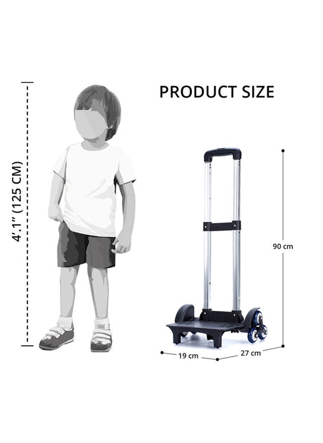 Eazy Kids - Trolley School Bag-Blue - Image 1