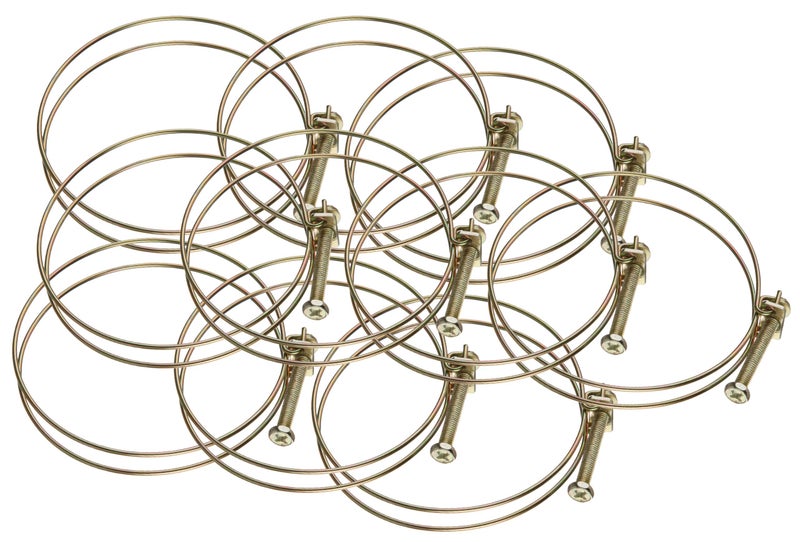 Steelex D4349 Wire Hose Clamp 4Inch 10Pack