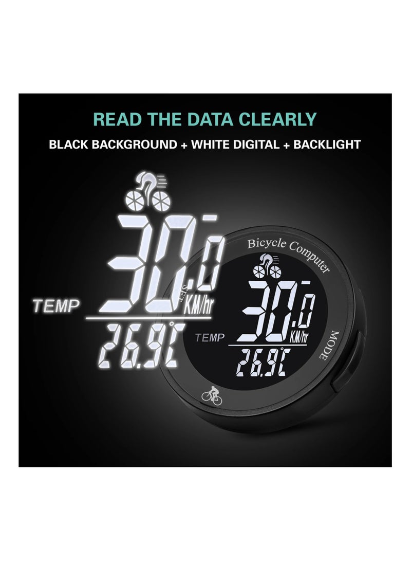 Generic Lcd Display Bicycle Computer Multi-function Speedometer  - Image 4