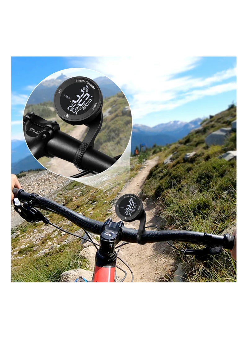 Generic Lcd Display Bicycle Computer Multi-function Speedometer  - Image 5