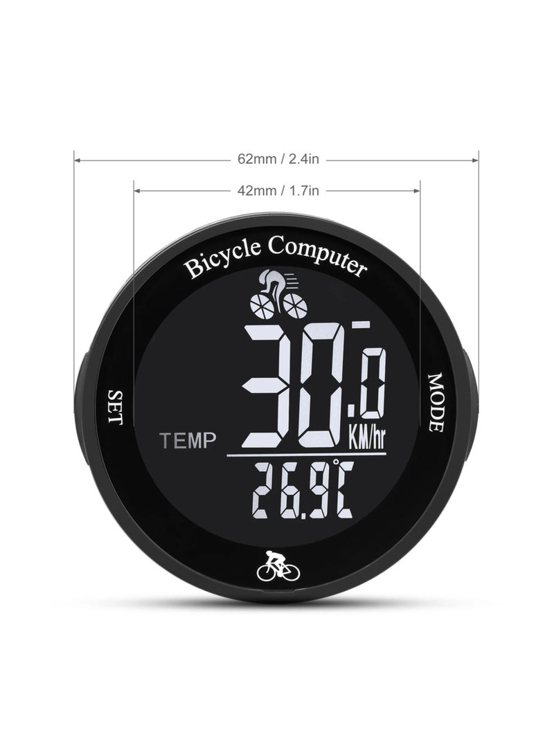 Generic Lcd Display Bicycle Computer Multi-function Speedometer  - Image 2